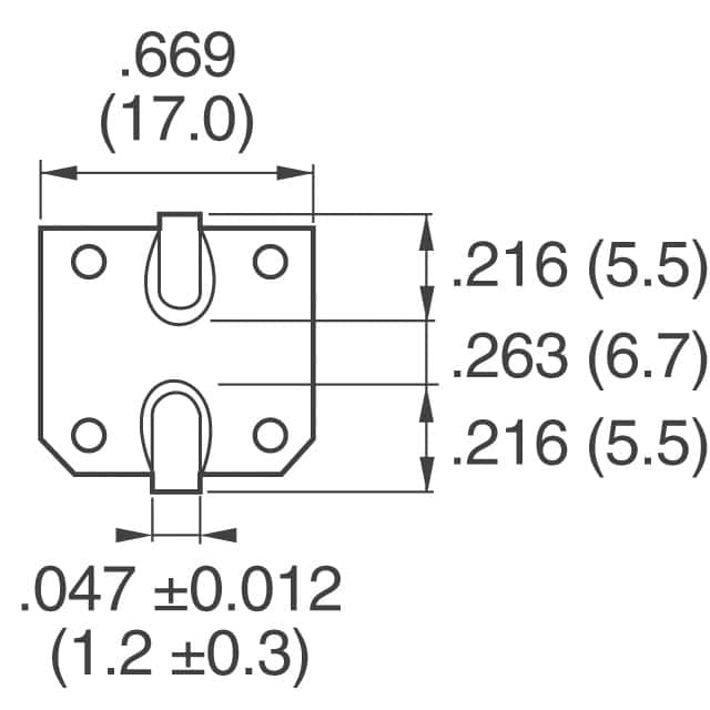 EEV-FK1J471M Panasonic Electronic Components  Condensadores electrolíticos de aluminio